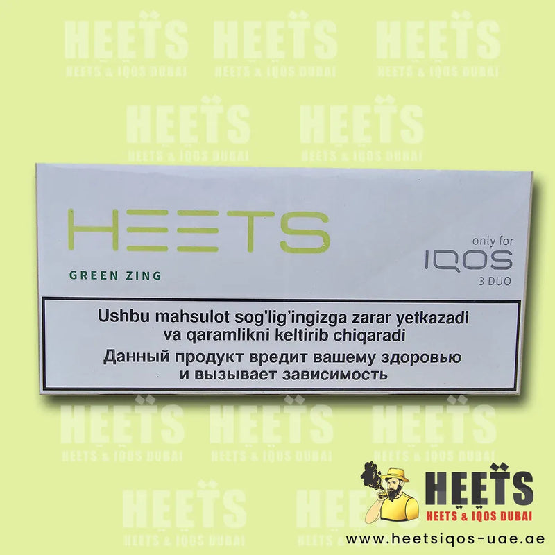 IQOS Heets Green Zing Review 2023