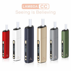 LAMBDA CC Heat Not Burn Device Starter Kits for Tobacco Sticks | HEETS IQOS UAE
